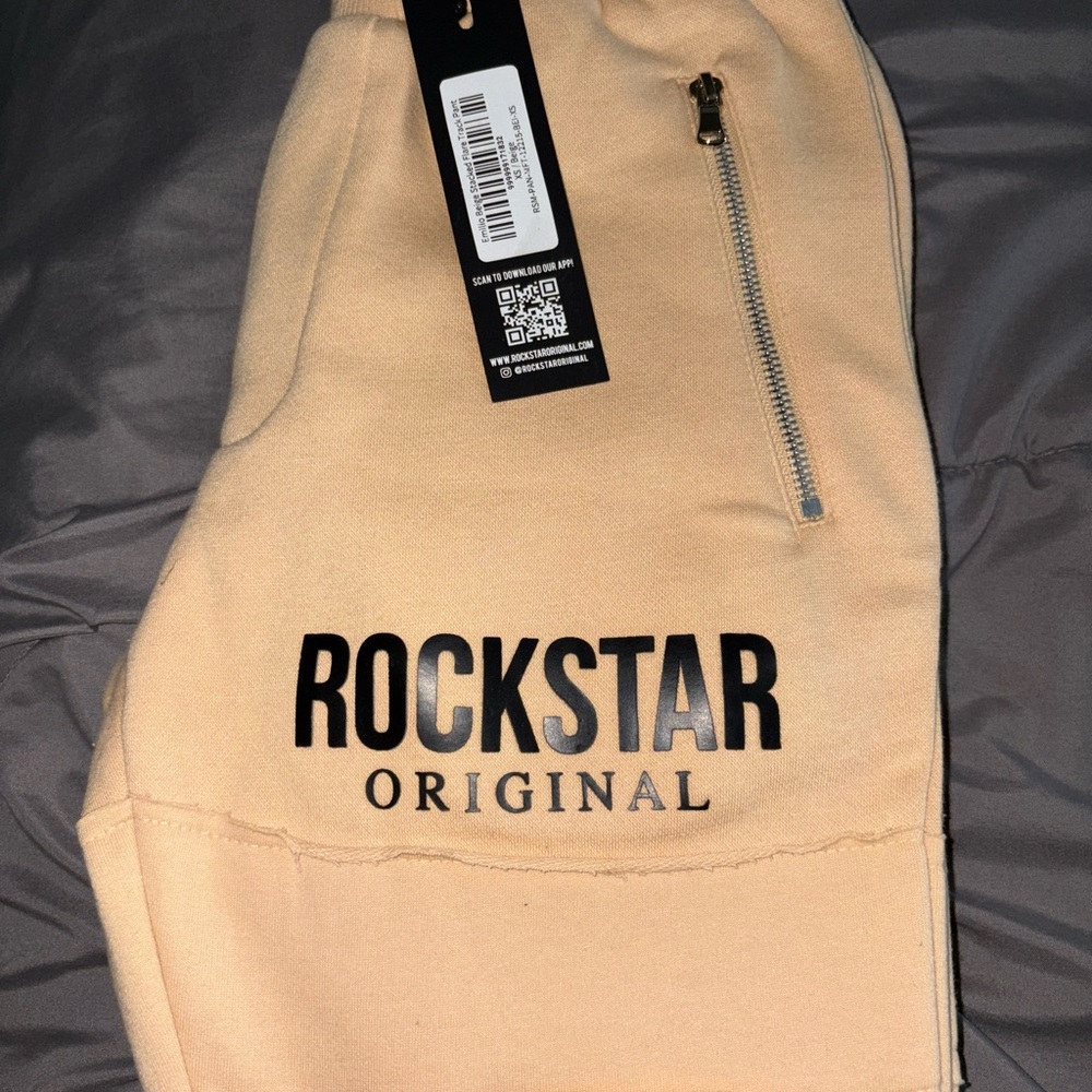 Rockstar Original Tan Sweatpants for Men